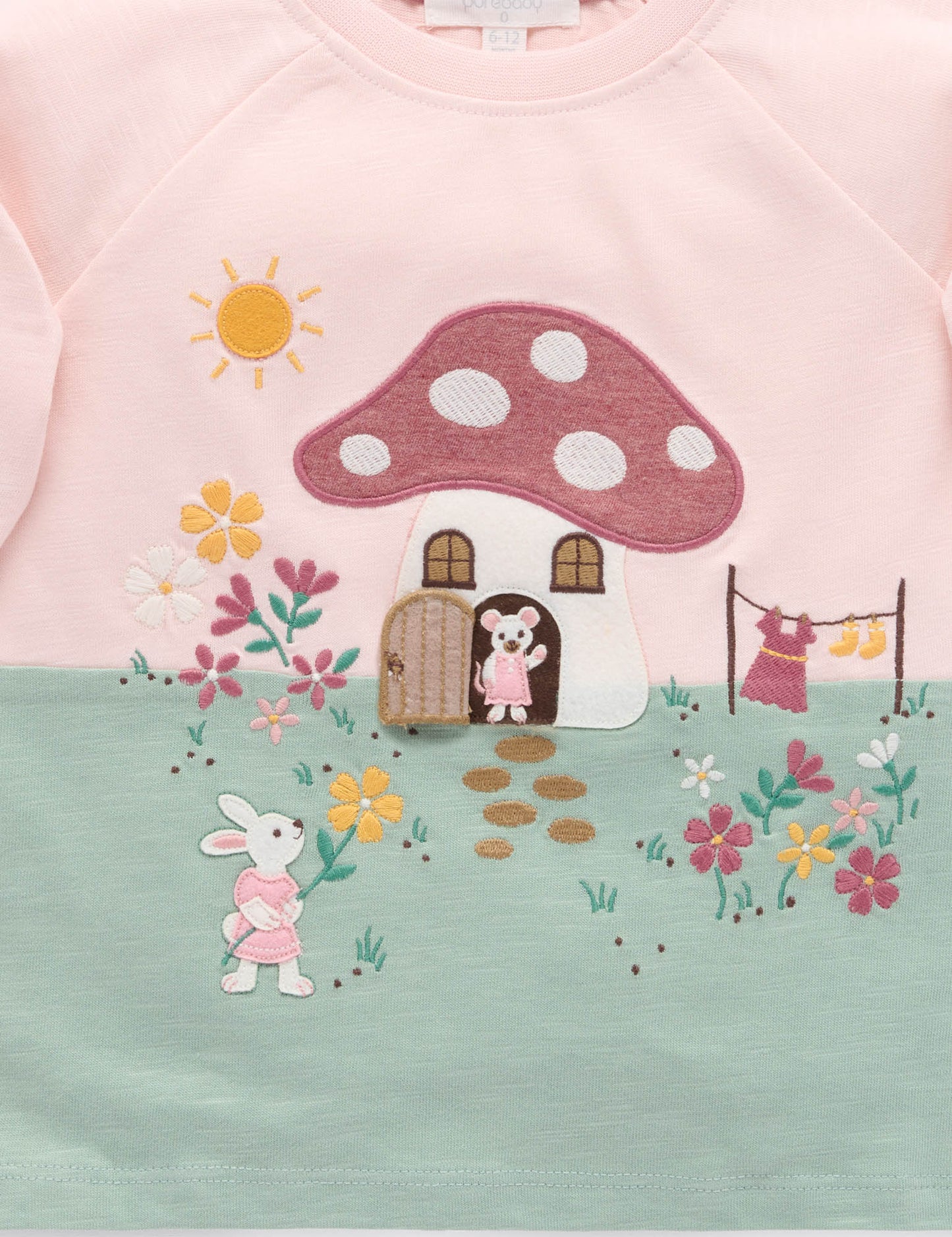 Toadstool House Long Sleeve Tee