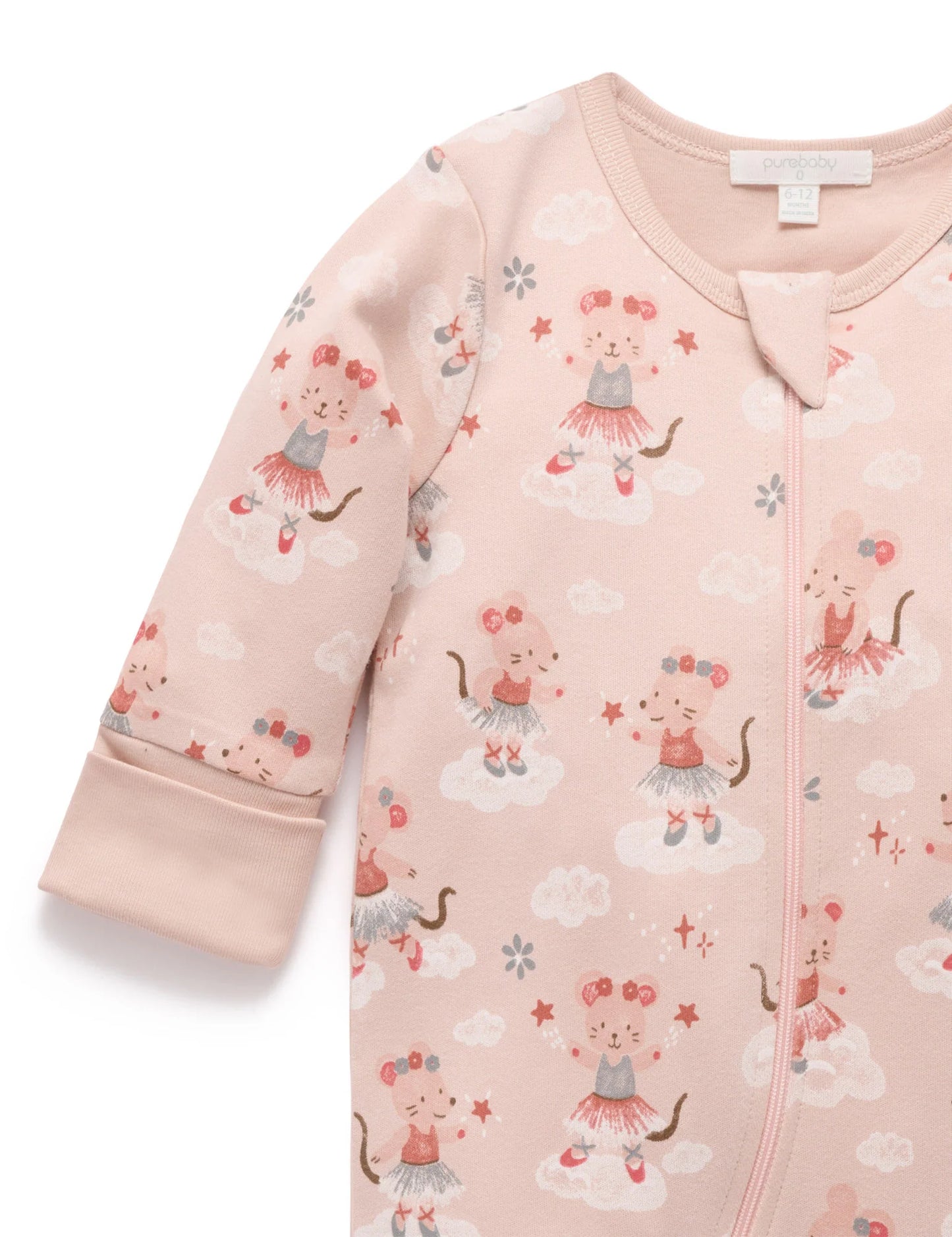 Mice Ballet Dreams Thick Pyjama Growsuit
