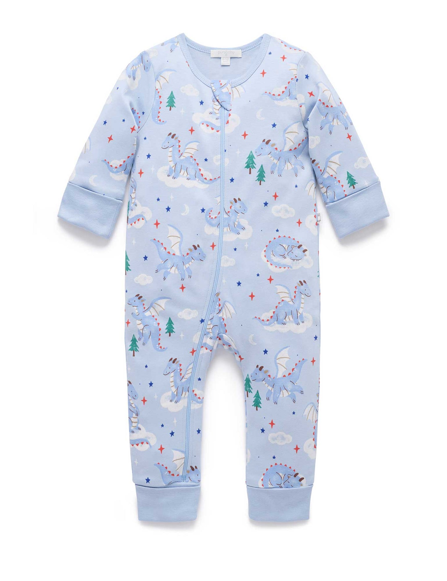 Sleeping Dragon Thick Pyjama Growsuit