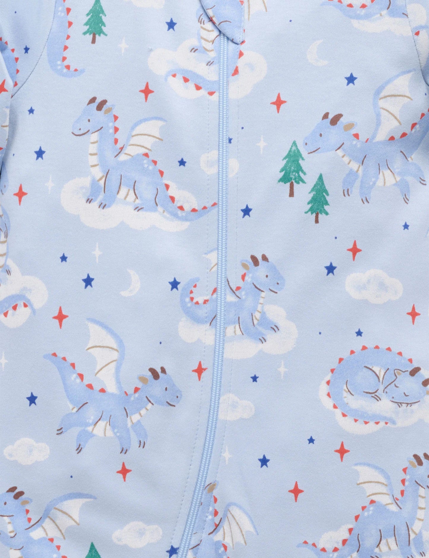 Sleeping Dragon Thick Pyjama Growsuit