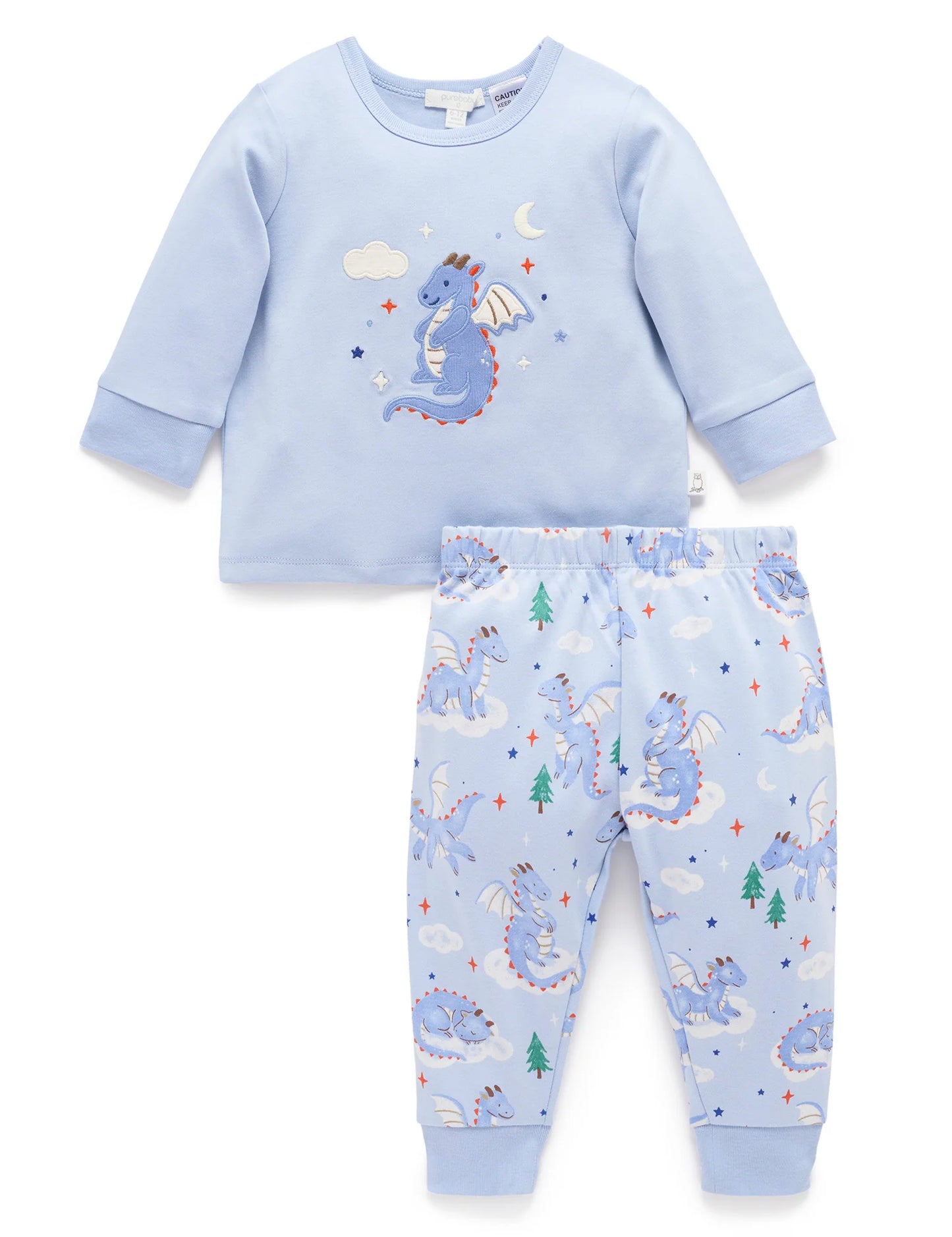Sleeping Dragon Thick PJ Set