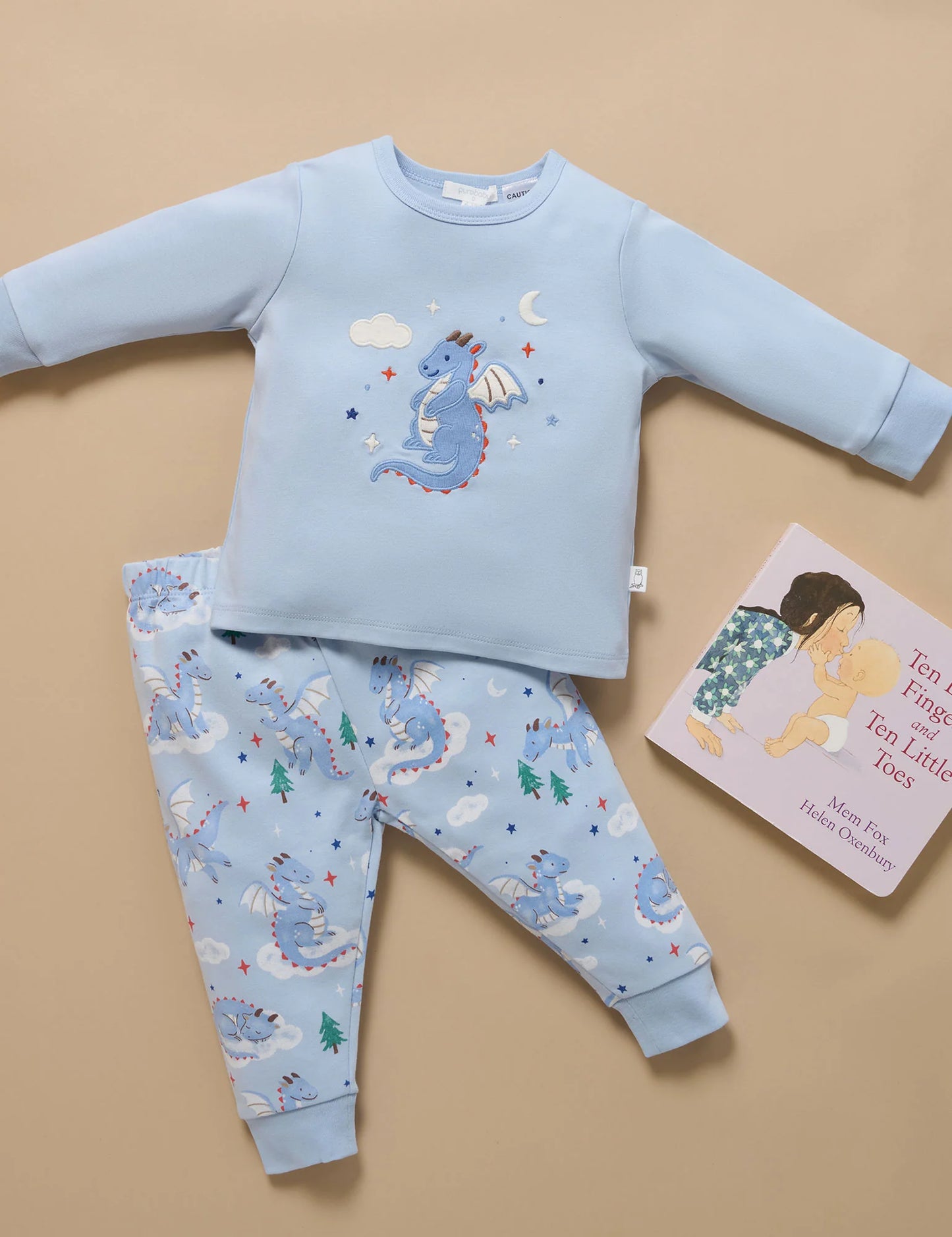 Sleeping Dragon Thick PJ Set
