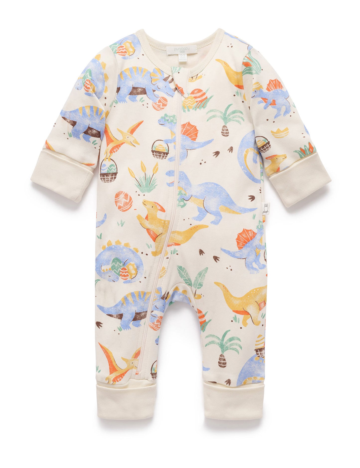 Blue Dino Easter Hunt Pyjama Growsuit