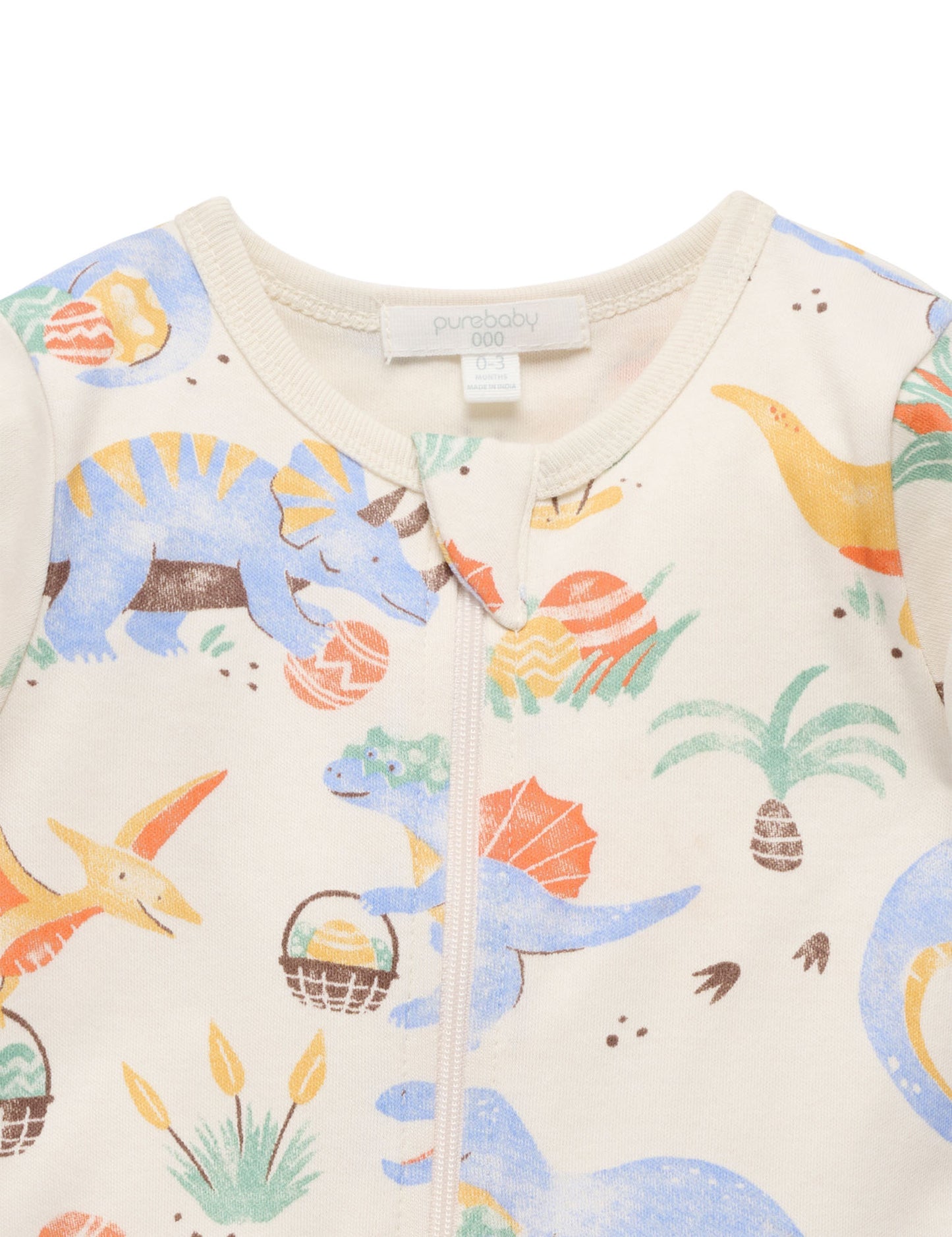 Blue Dino Easter Hunt Pyjama Growsuit