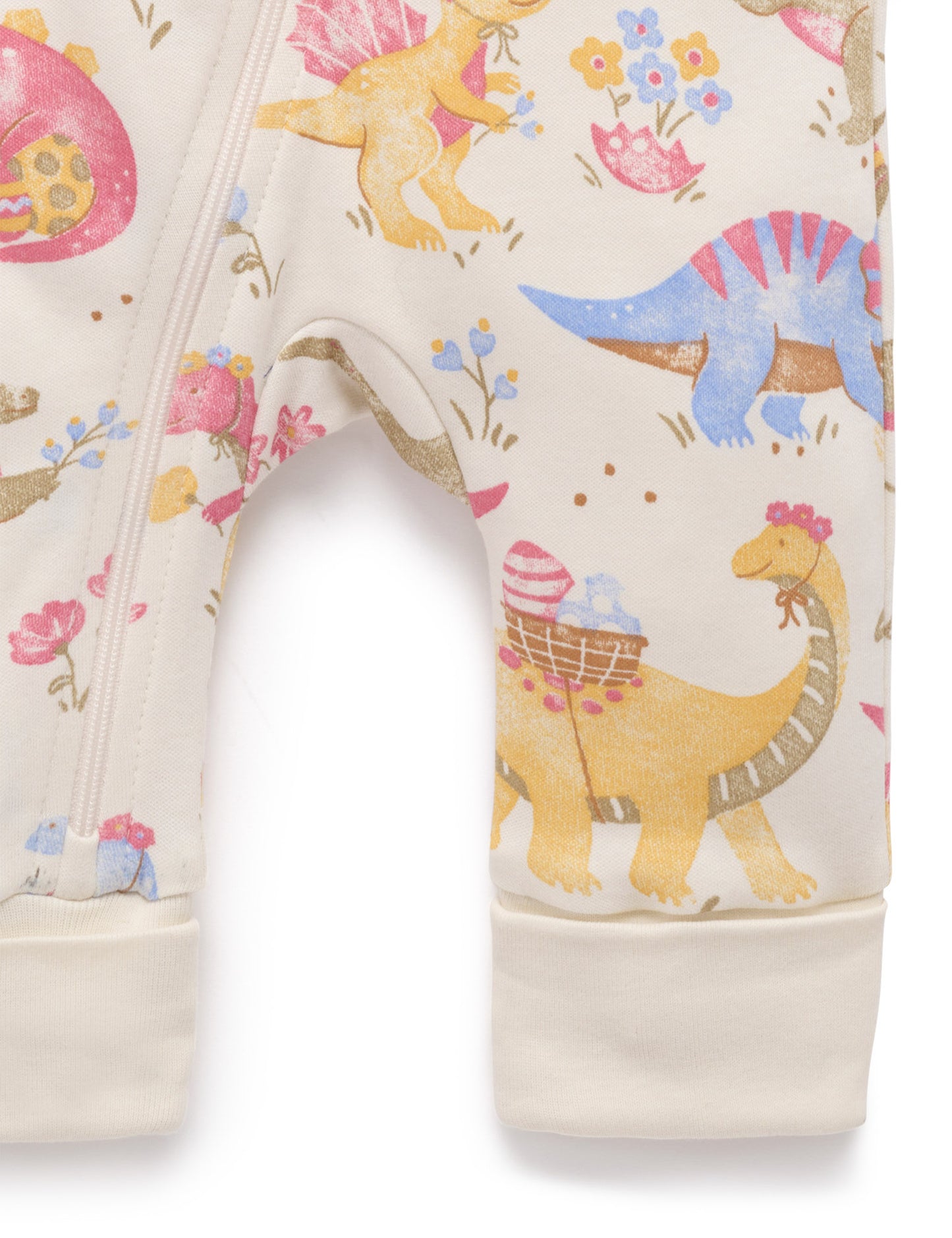 Pink Dino Easter Hunt Pyjama Growsuit