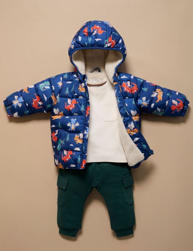 Dragon Adventures Showerproof Puffer Jacket