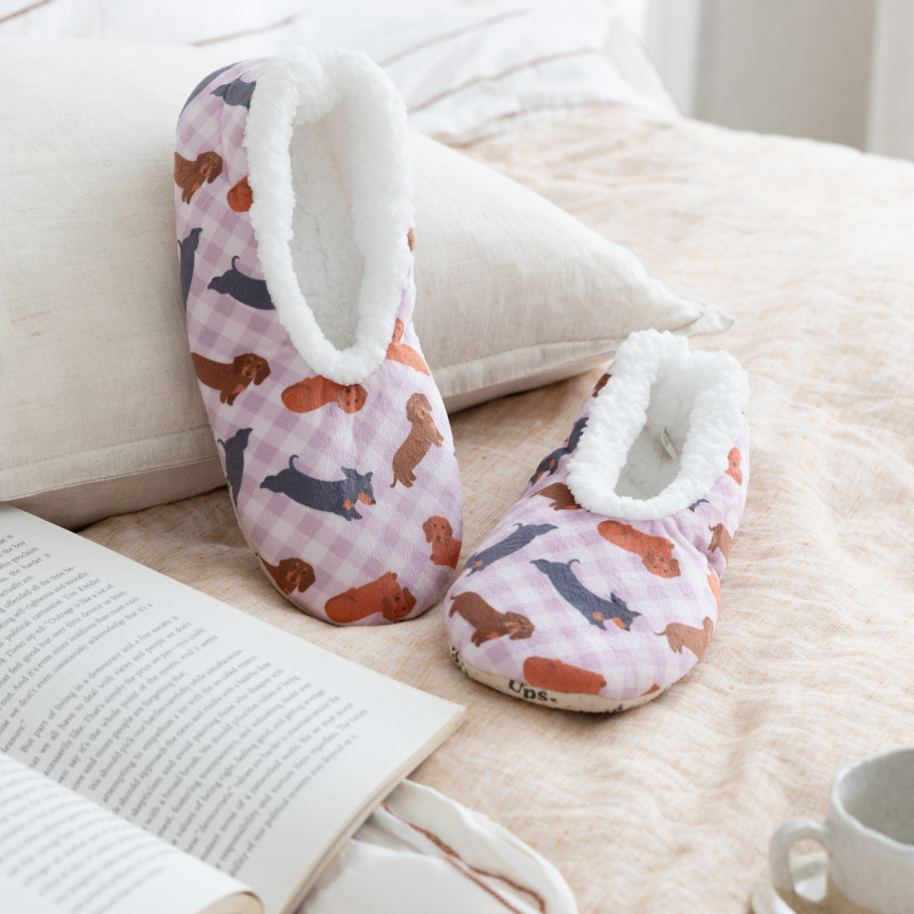 SnuggUps Women's Printed Pets - Dachshund