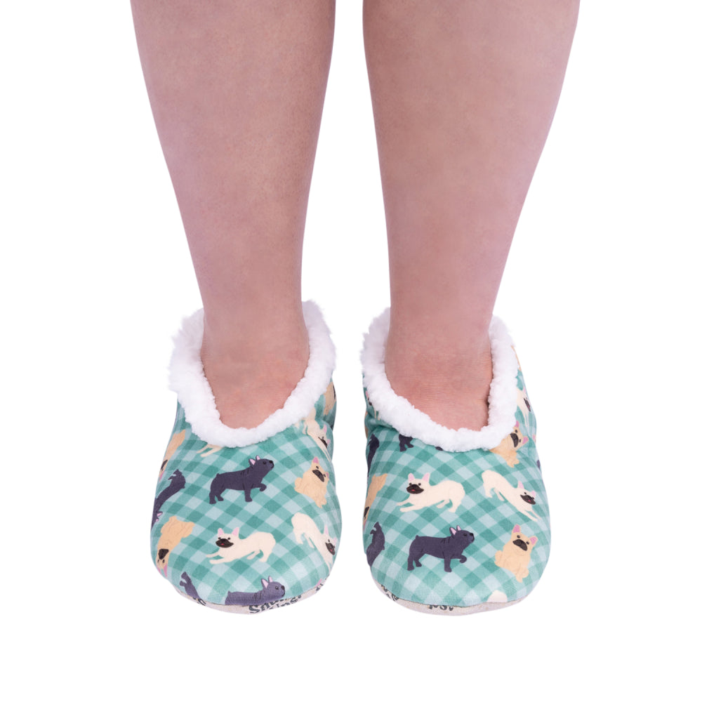 SnuggUps Women's Printed Pets - French Bulldog