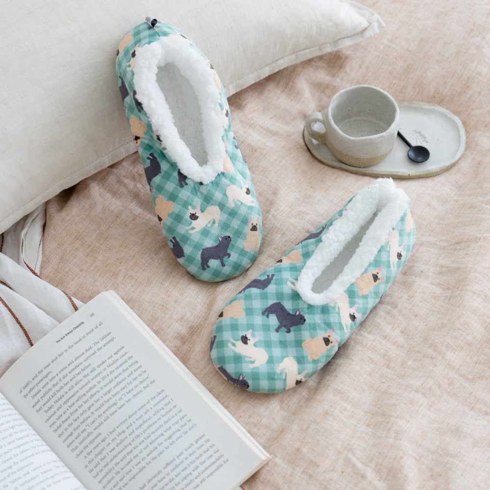 SnuggUps Women's Printed Pets - French Bulldog