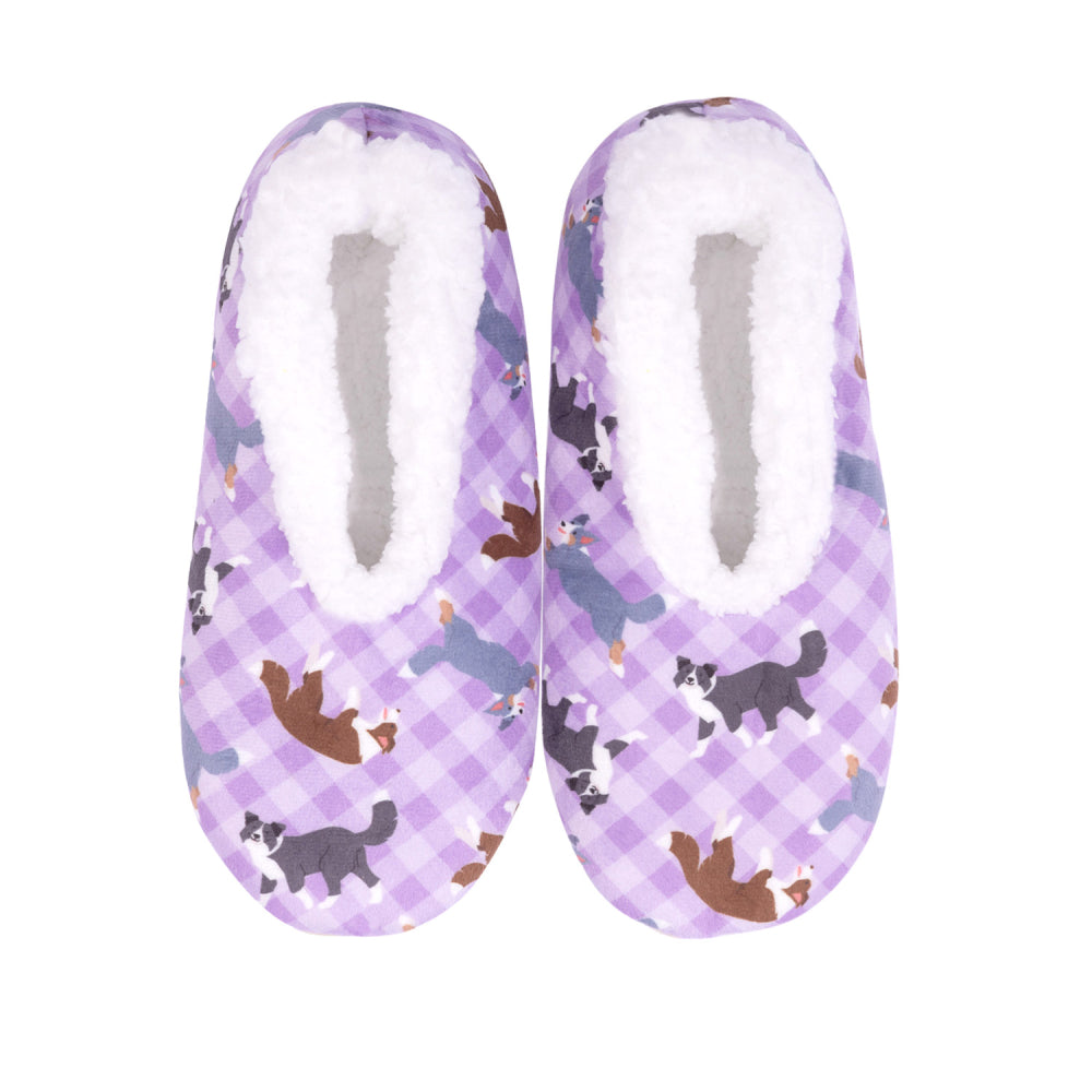 SnuggUps Women's Printed Pets - Border Collie