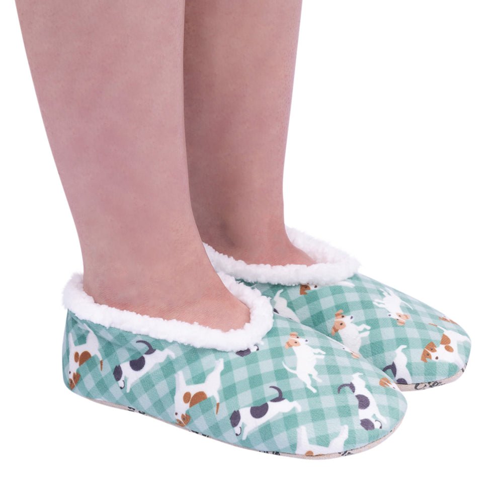 SnuggUps Women's Printed Pets - Jack Russell