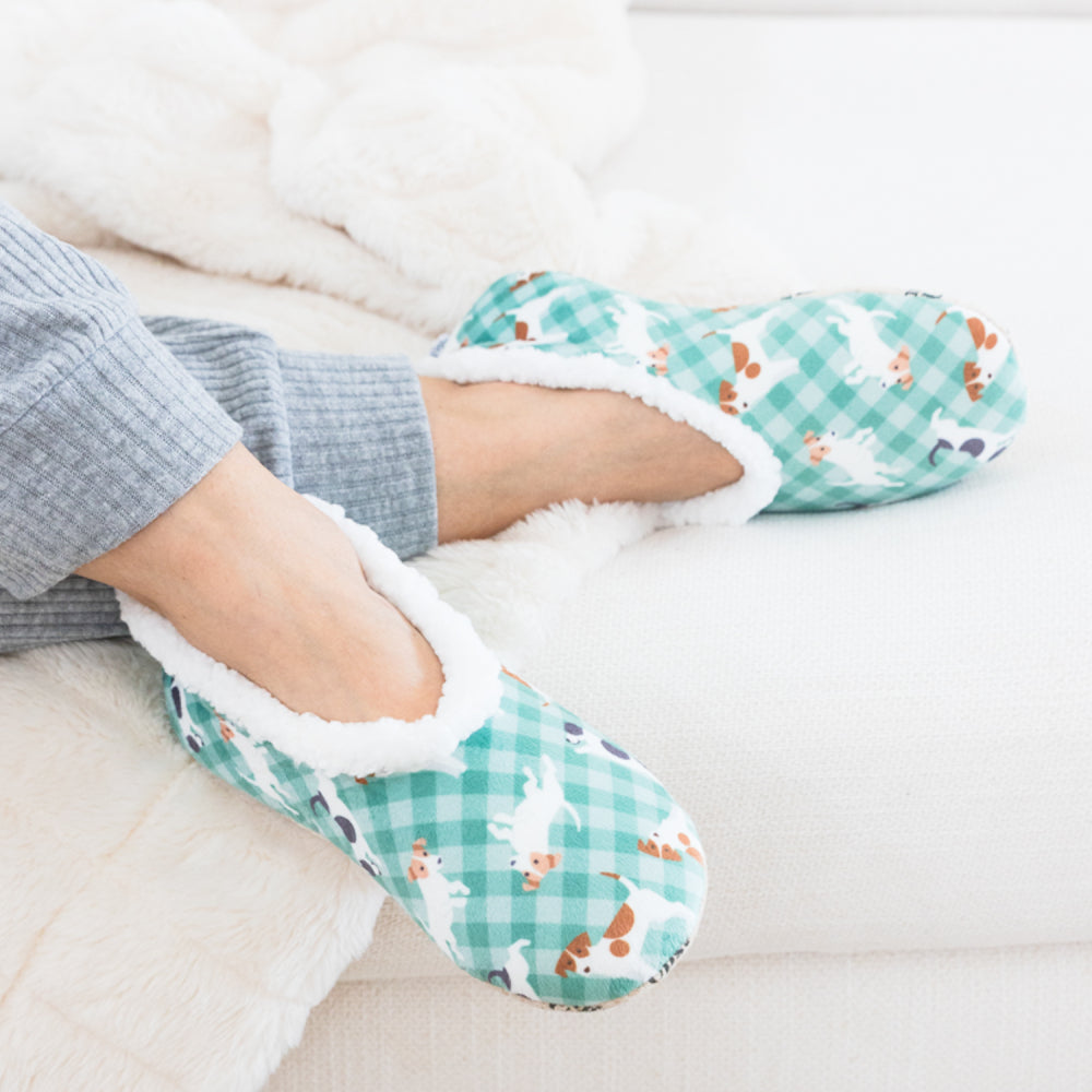 SnuggUps Women's Printed Pets - Jack Russell