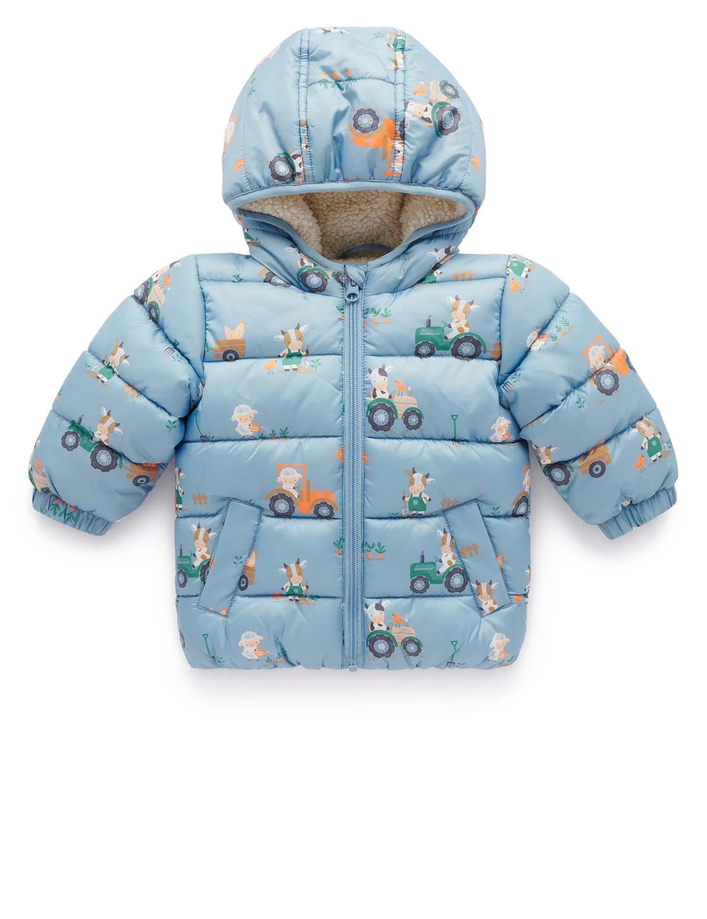 Farming Life Puffer Jacket