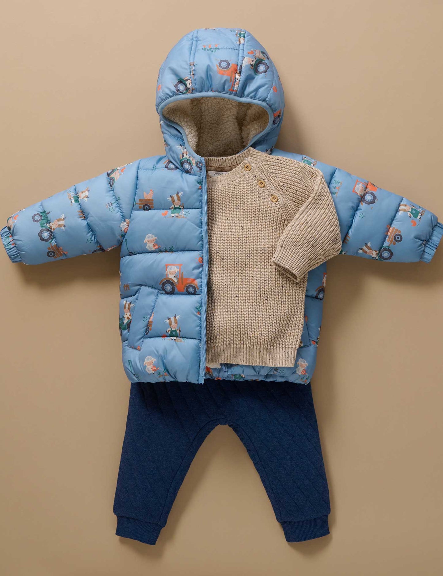 Farming Life Puffer Jacket