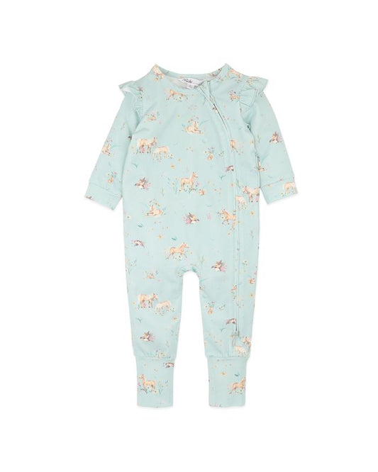 Winnie Organic Long Sleeve Zipsuit
