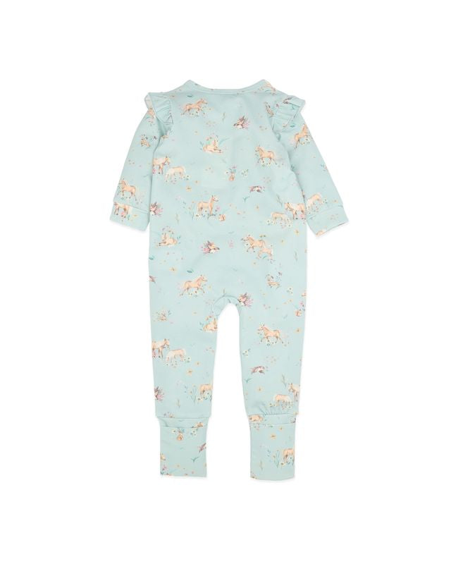 Winnie Organic Long Sleeve Zipsuit