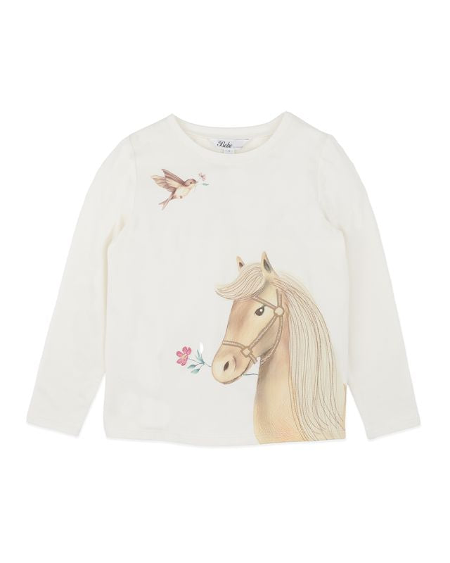 Winnie Pony Organic Long Sleeve Tee