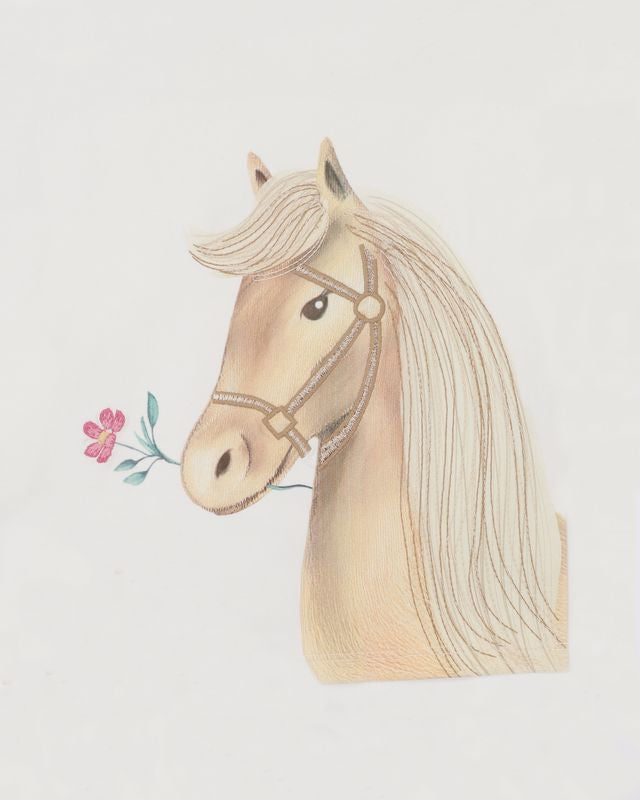 Winnie Pony Organic Long Sleeve Tee