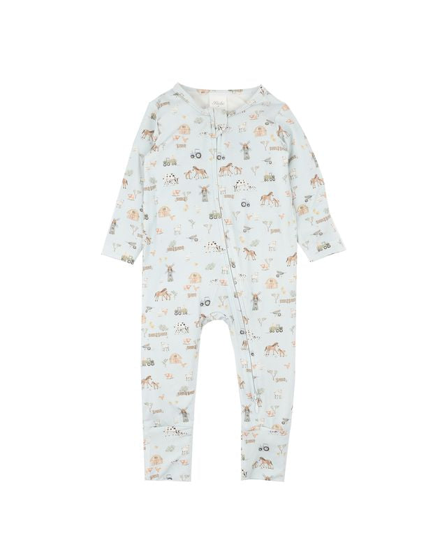 Farm EcoCosy Long Sleeve Zipsuit