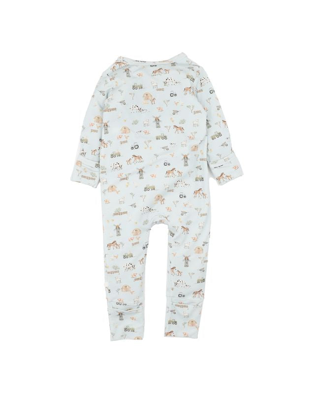 Farm EcoCosy Long Sleeve Zipsuit