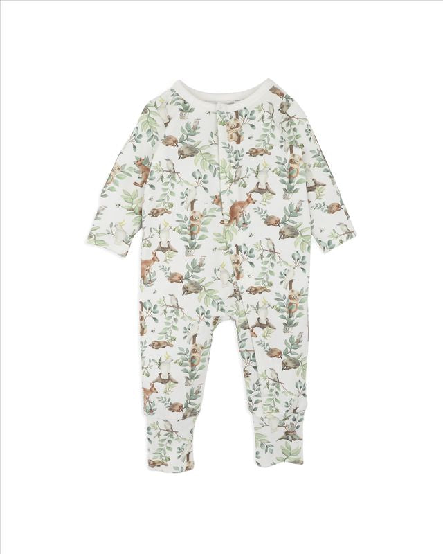 Charlie Organic Long Sleeve Zipsuit