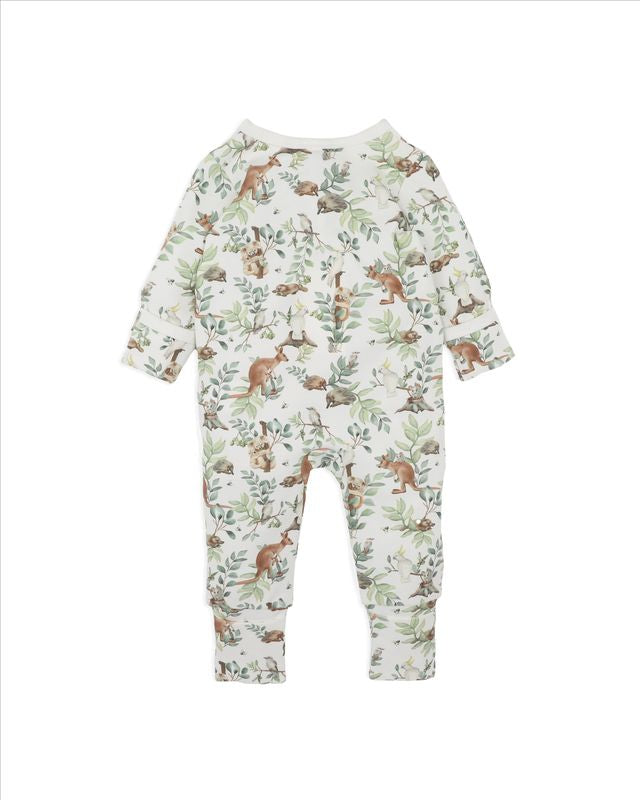 Charlie Organic Long Sleeve Zipsuit