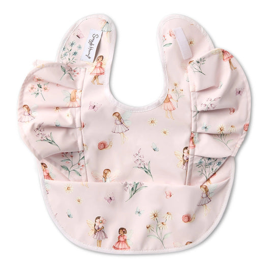 Fairy Dust Frill Snuggle Bib
