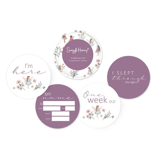 Fairy Garden Reversible Milestone Cards
