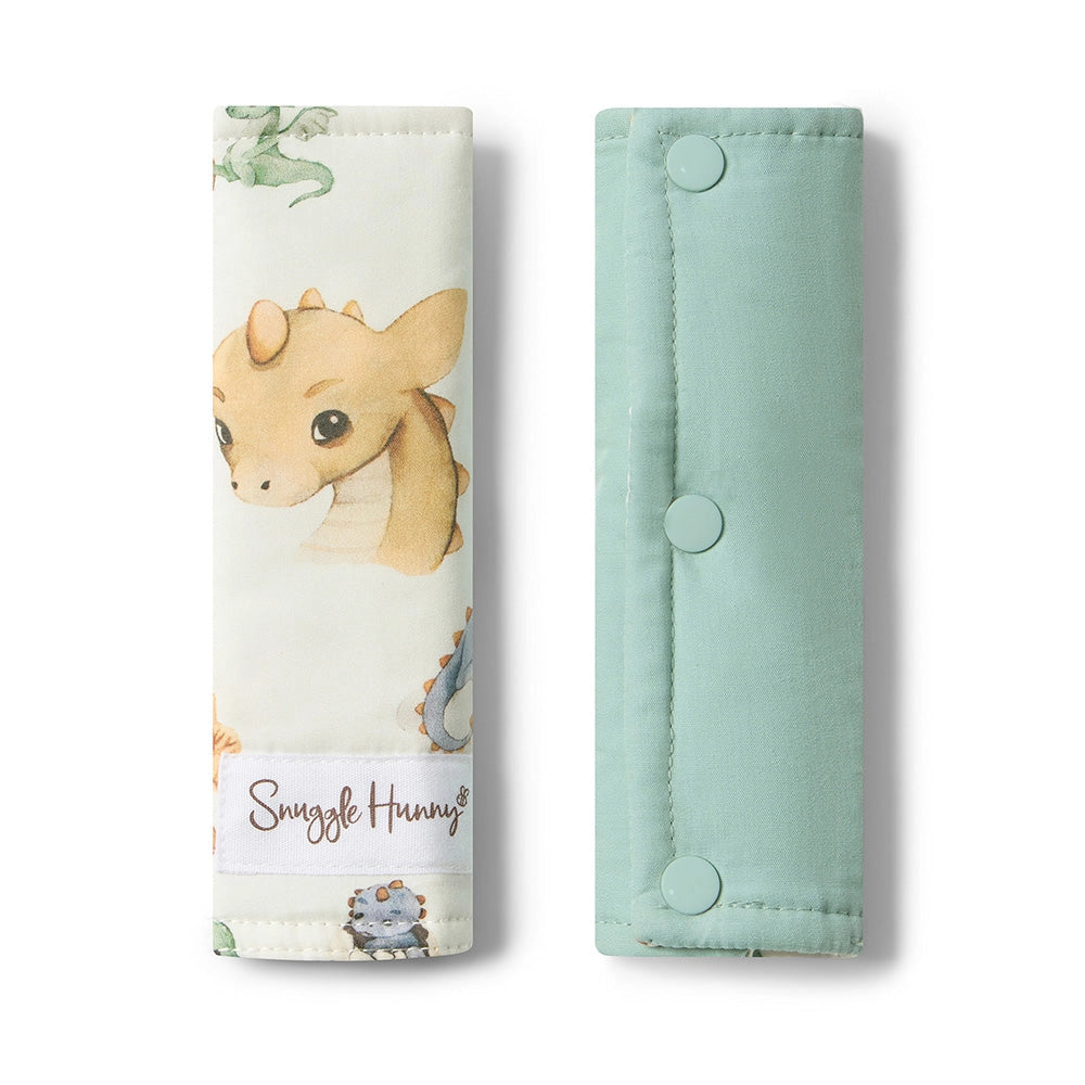 Dragon Reversible Universal Pram Strap Covers