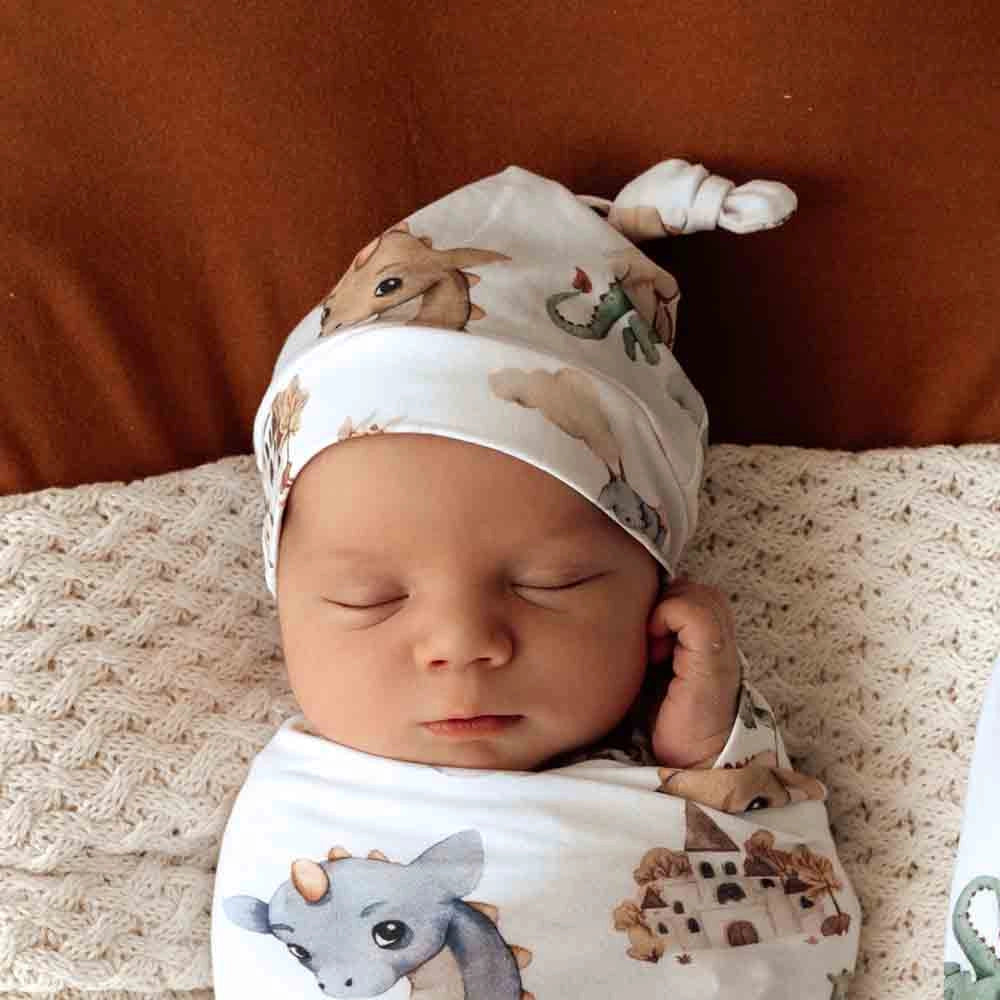 Dragon Organic Knotted Beanie