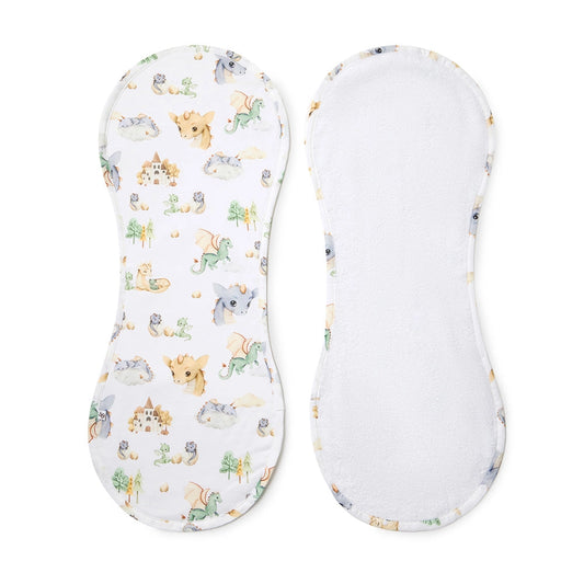 Dragon Organic Cotton Burp Cloth