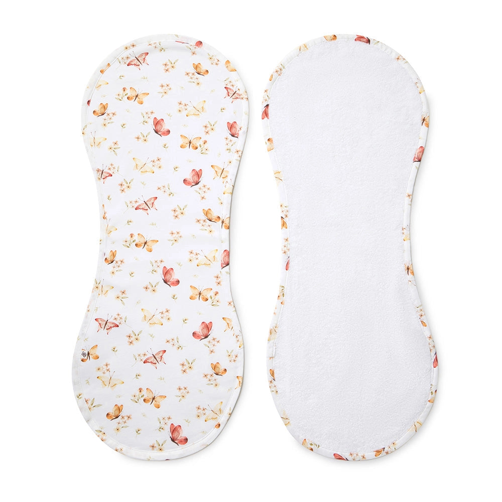 Butterfly Organic Cotton Burp Cloth