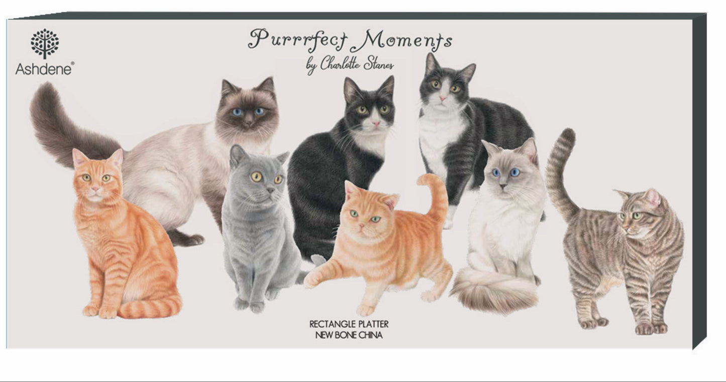 Purrrfect Moments - Rectangle Platter