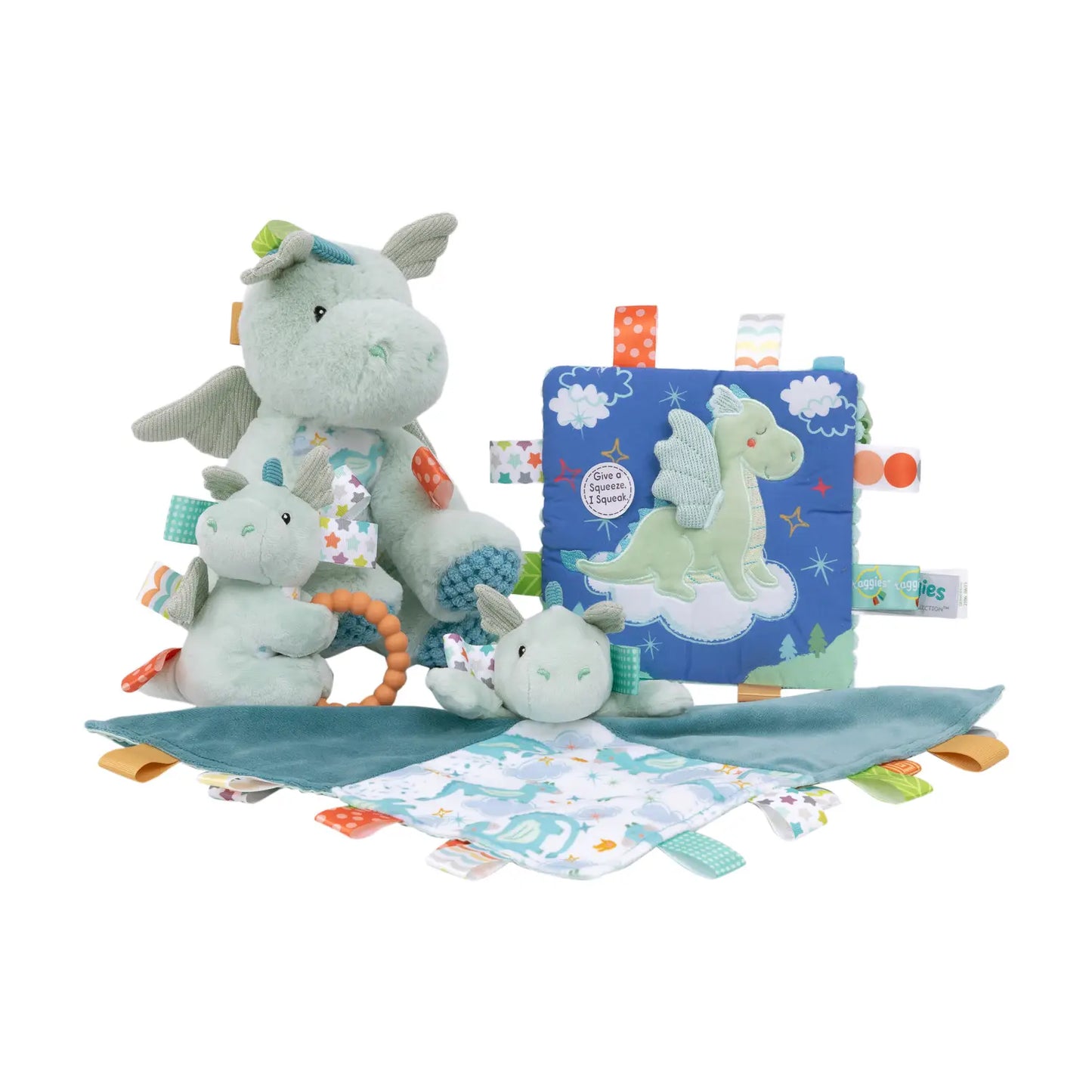 Mary Meyer Taggies - Drax Dragon Soft Toy