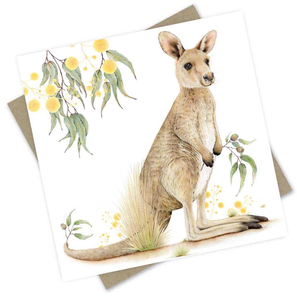 Card - Australian Collection: Kadee the Kangaroo
