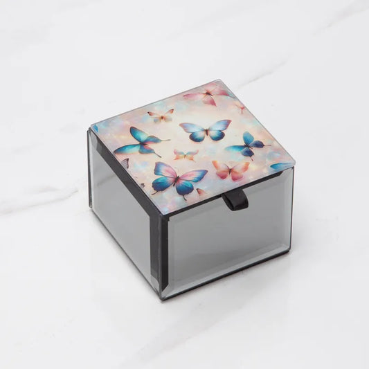 Bling Mini Trinket Box - Whispering Wings Butterflies