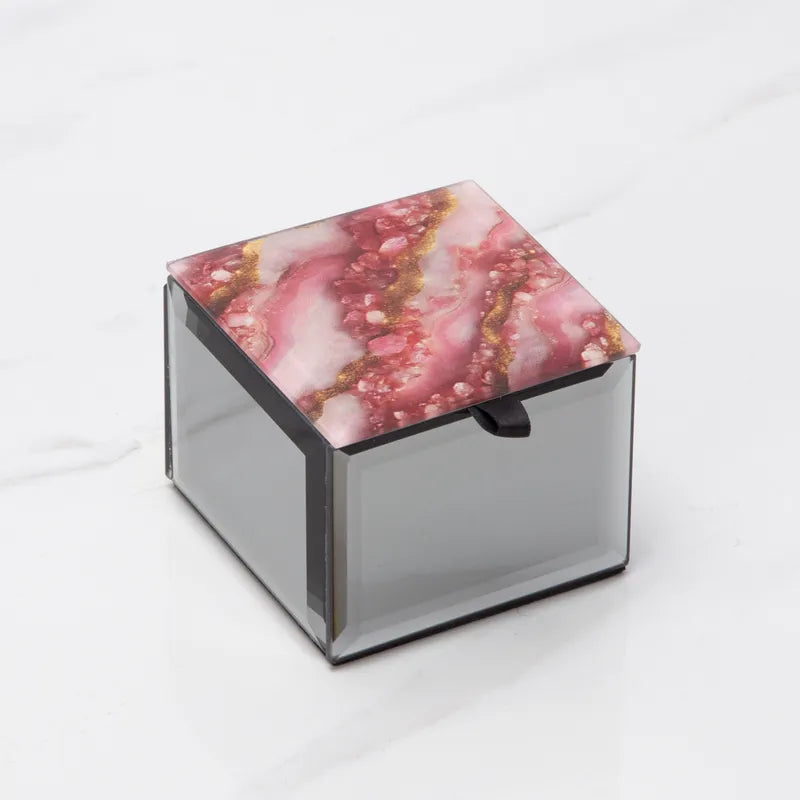 Bling Mini Trinket Box - Rose Radiance