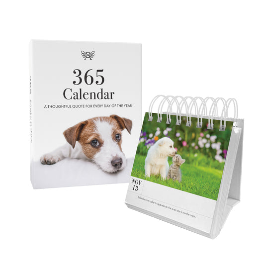 Animal 365 Day Calendar - Puppy