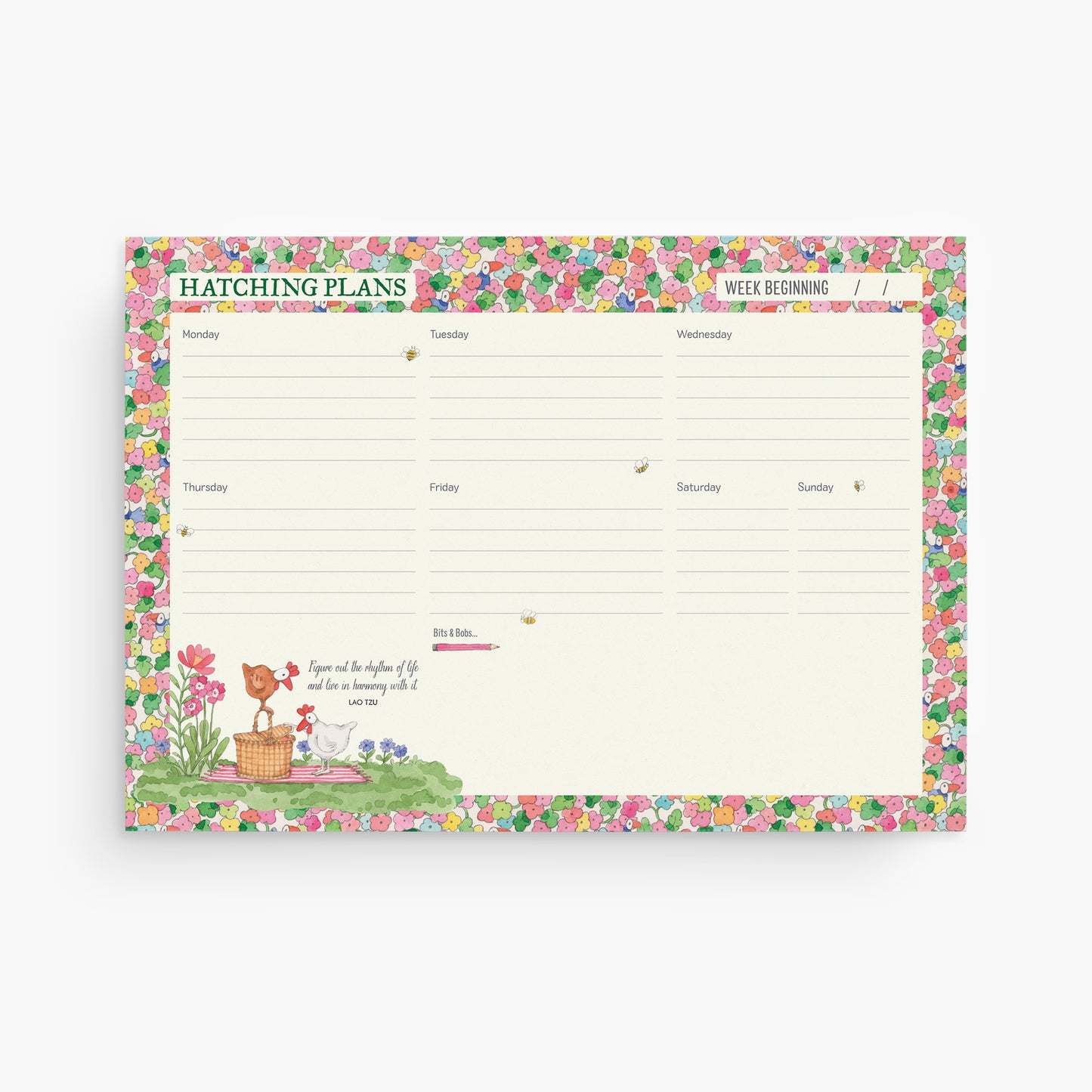 Twigseeds - A4 Desk Planner