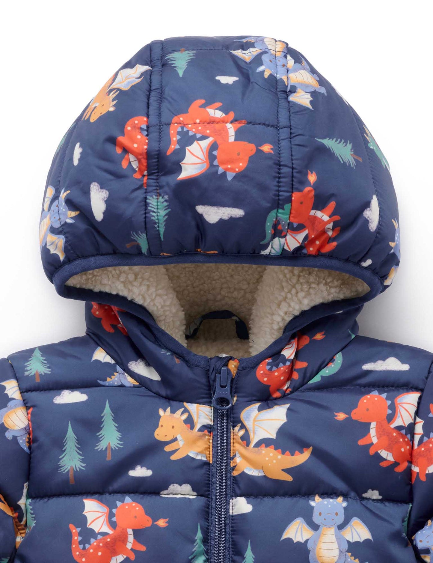 Dragon Adventures Showerproof Puffer Jacket