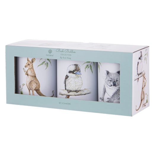 Bush Buddies - Canisters Set of 3
