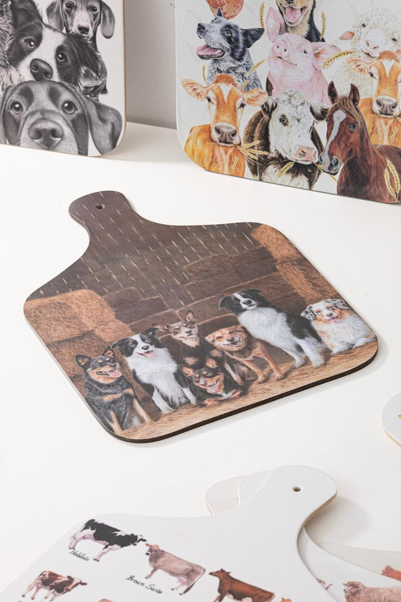 Working Dogs - Serving Board
