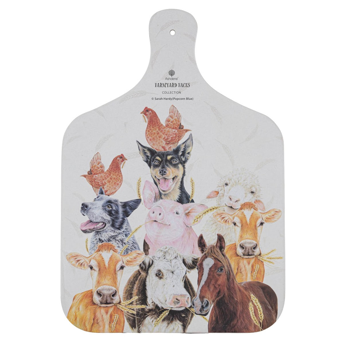 Farmyard Faces - Serving Board