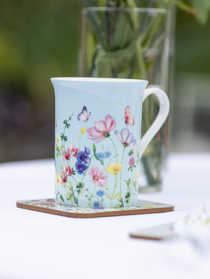 Garden Soirée - Blue Can Mug