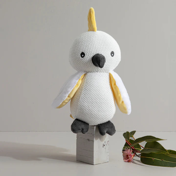 Knitted Toy - Colin the Cockatoo