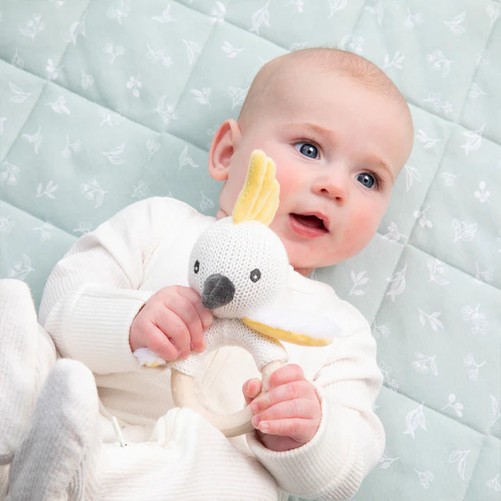 Australiana - Reversible Quilted Cot Comforter