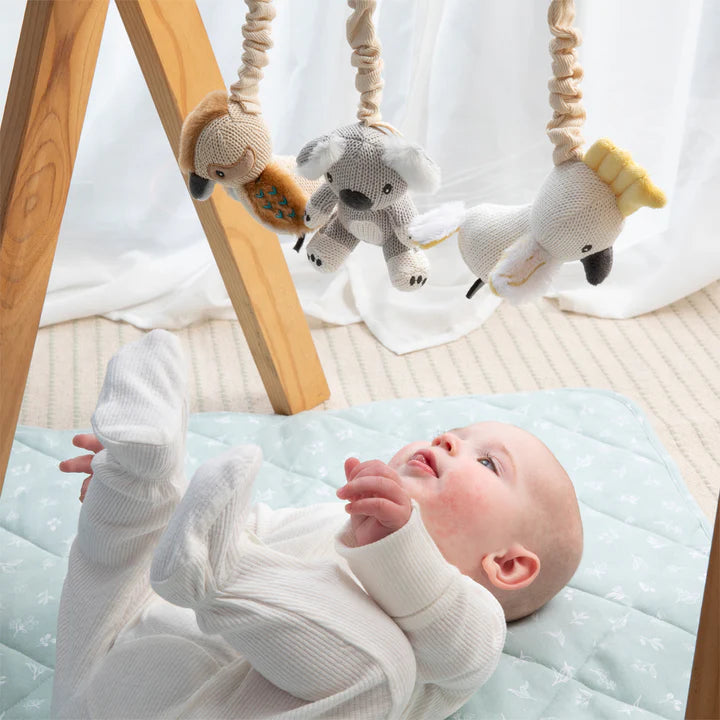 Australiana - Reversible Quilted Cot Comforter