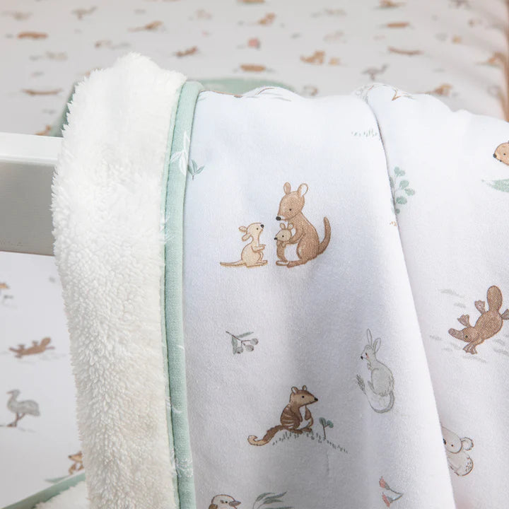 Australiana - Sherpa Blanket