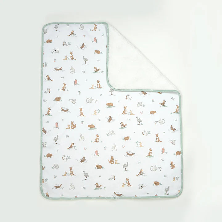 Australiana - Sherpa Blanket