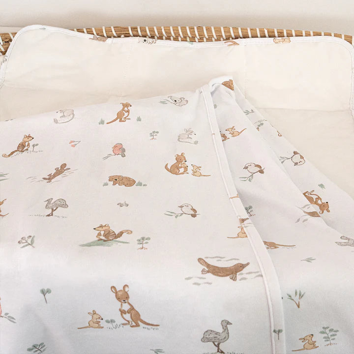 Australiana - Organic Swaddle Wraps 2PK